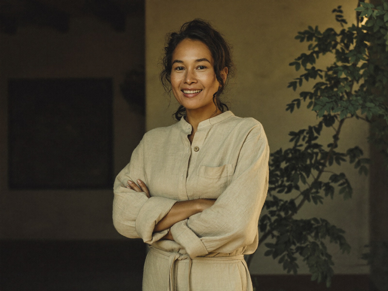 Portrait of Elin Marsh, movement and breathwork guide